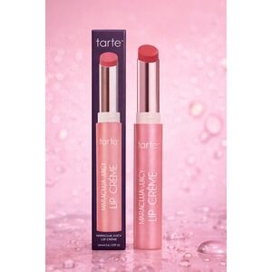 Tarte Maracuja Juicy Lip Crème Deep Pink Hydrating Lipstick NIB